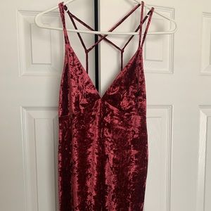 FOREVER 21 Suede dress- size SMALL